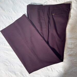 DKNY Burgundy Trousers